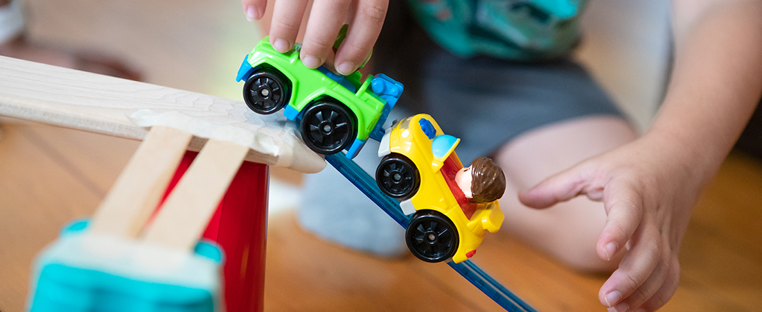 An image of a young learner representing Tapping, Swiping, and Learning Science