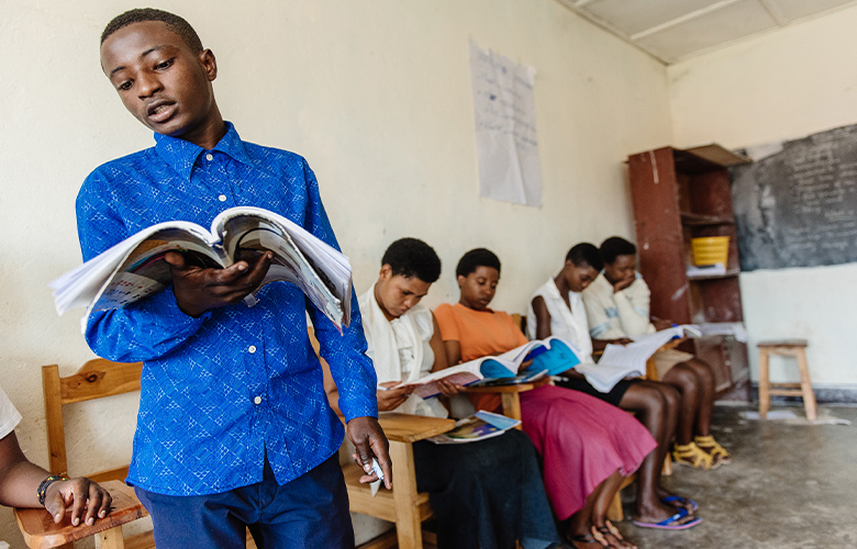 A photo from Rwanda representing Supporting Youth in Building Their Own SMEs