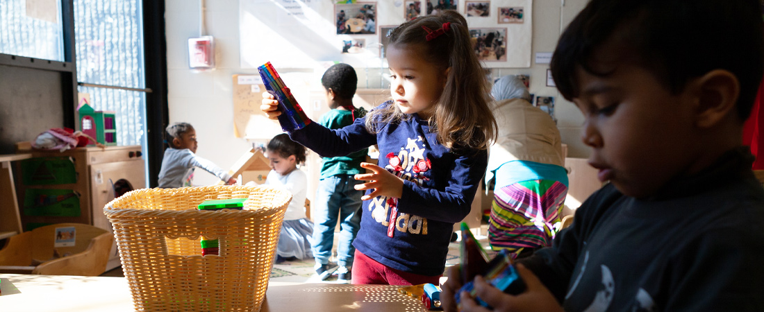 An early childhood photo representing EDC and Georgetown to Lead National Head Start Center