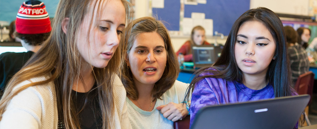 A photo of teacher and students representing Join EDC at the Seventh STEM For All Video Showcase