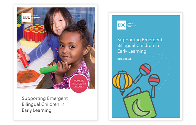 Cover art of "Supporting Emergent Bilingual Children in Early Learning"