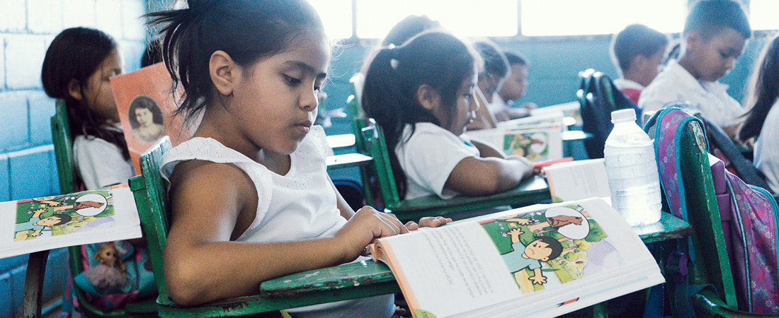 A photo from Honduras Reading Activity