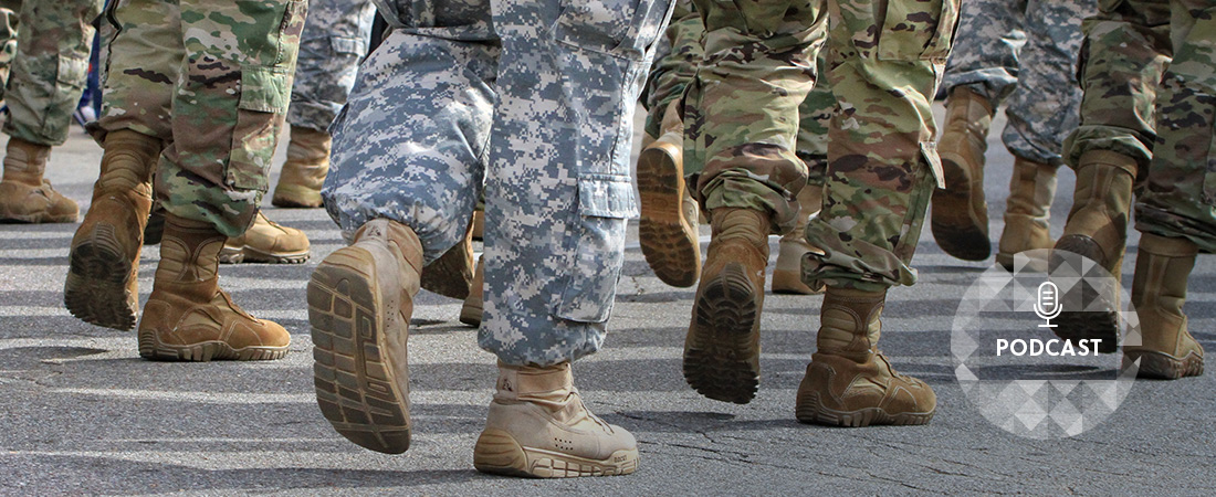 An image of soldiers representing Addressing Veteran Suicide  