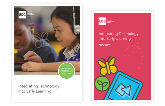 cover of "Integrating Technology into Early Learning"