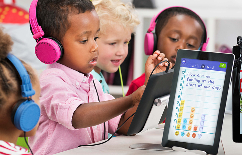 A photo of preschool students representing Data Collection and Analysis for Preschoolers