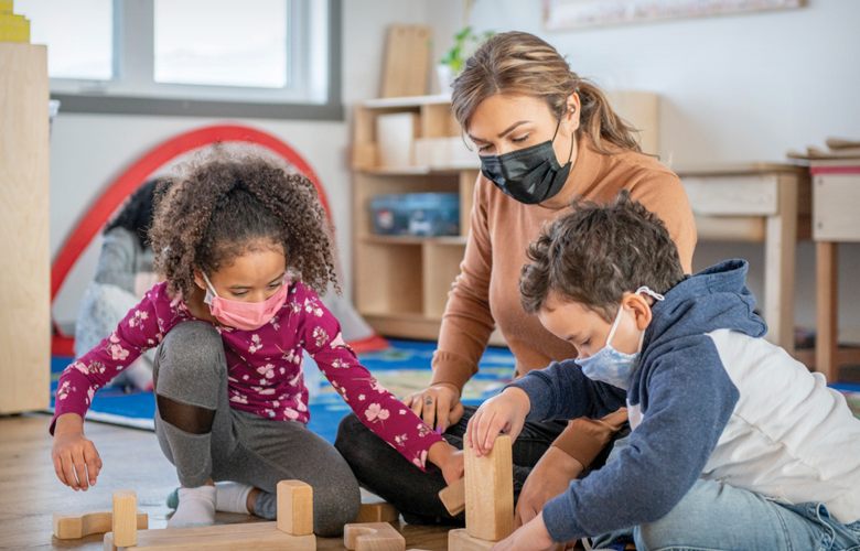 A photo of early childhood classroom representing Keeping Early Childhood Environments Safe 