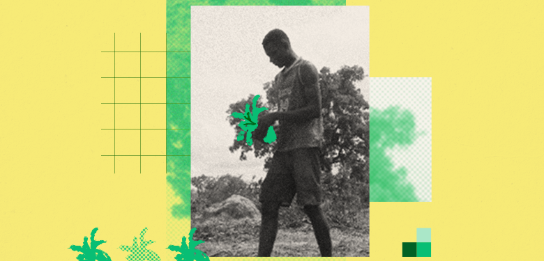 A photo from Senegal representing A High School Student Turns His Village Green