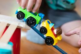 An image of a young learner representing Tapping, Swiping, and Learning Science