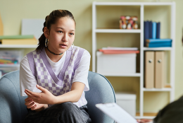 A photo of a teen representing Teen Stress