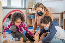 A photo of early childhood classroom representing Keeping Early Childhood Environments Safe 