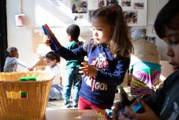 An early childhood photo representing EDC and Georgetown to Lead National Head Start Center