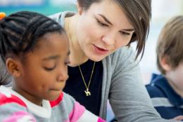 An image of a classroom representing Tackling Inequity in the Mathematics Classroom