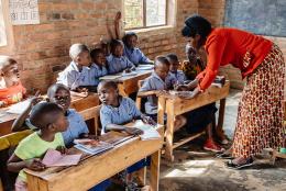 A photo of a classroom representing Celebrating Teachers Around the World